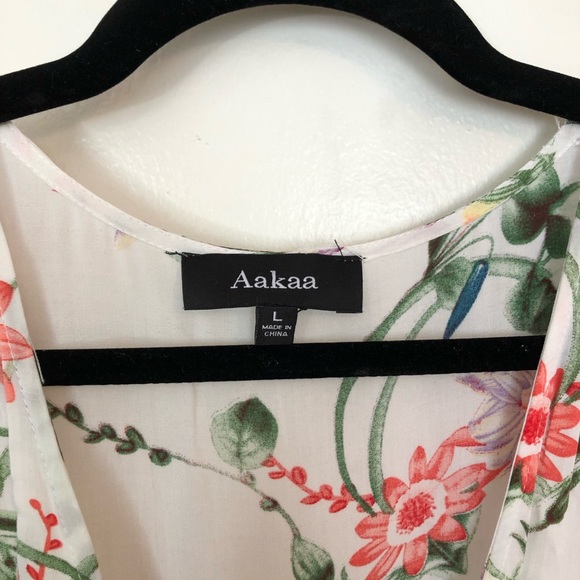 Floral Wrap Dress - Picture 5 of 5